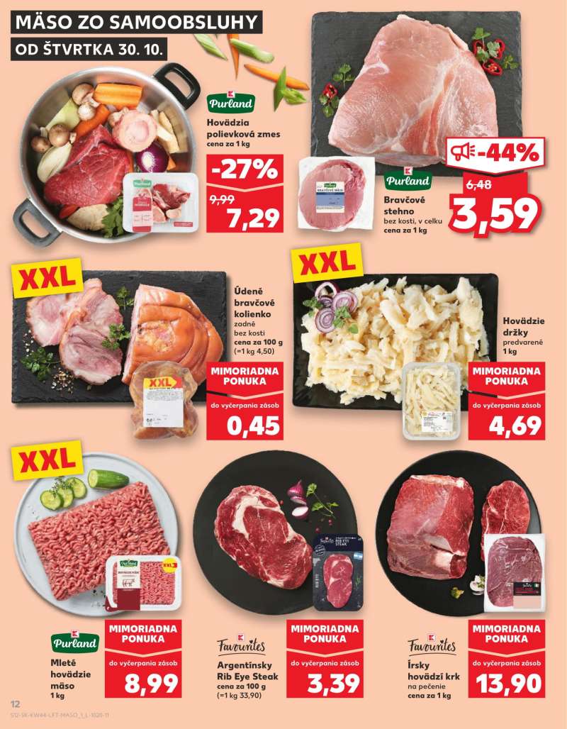Kaufland Szlovákia Akciós Újság 12 oldal