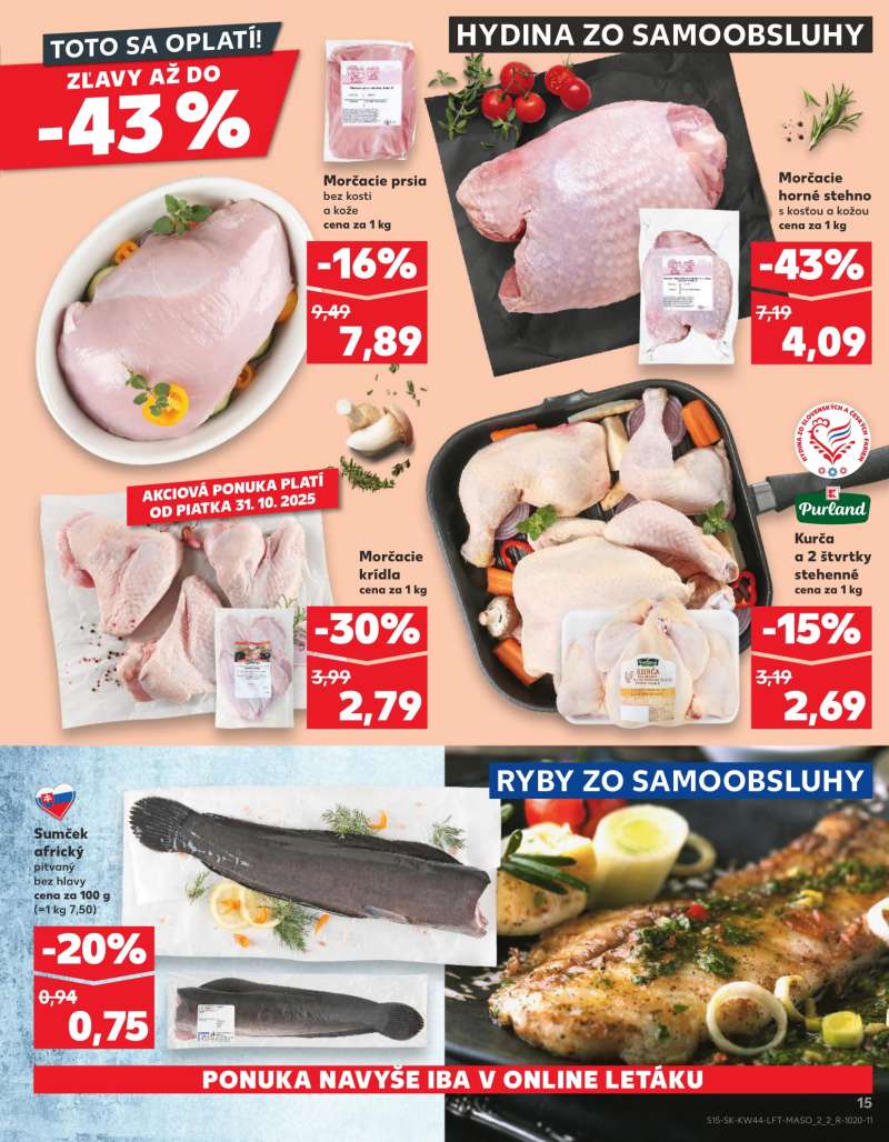 Kaufland Szlovákia Akciós Újság 15 oldal