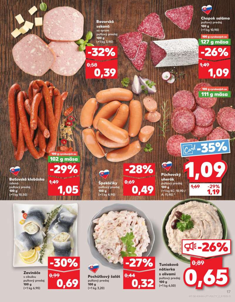 Kaufland Szlovákia Akciós Újság 17 oldal