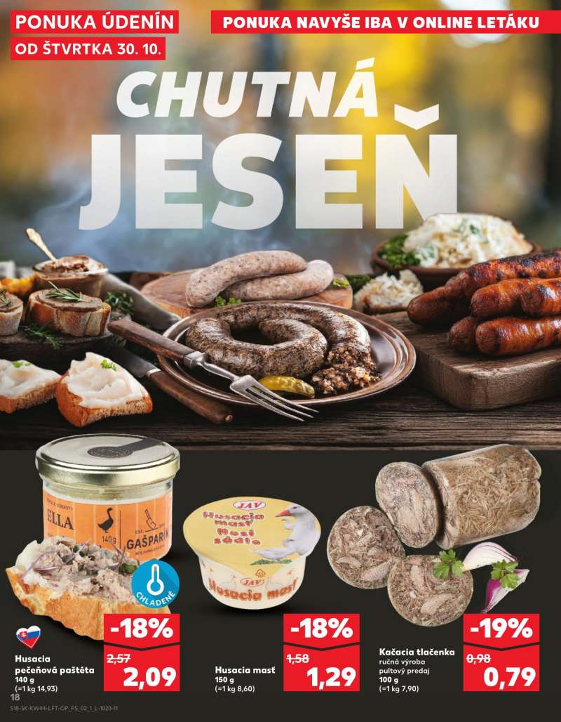 Kaufland Szlovákia Akciós Újság 18 oldal