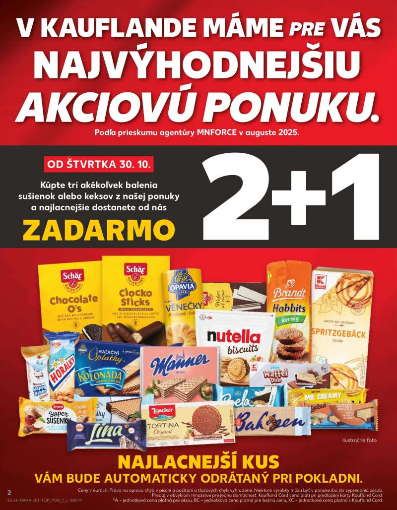 Kaufland Szlovákia Akciós Újság 2 oldal