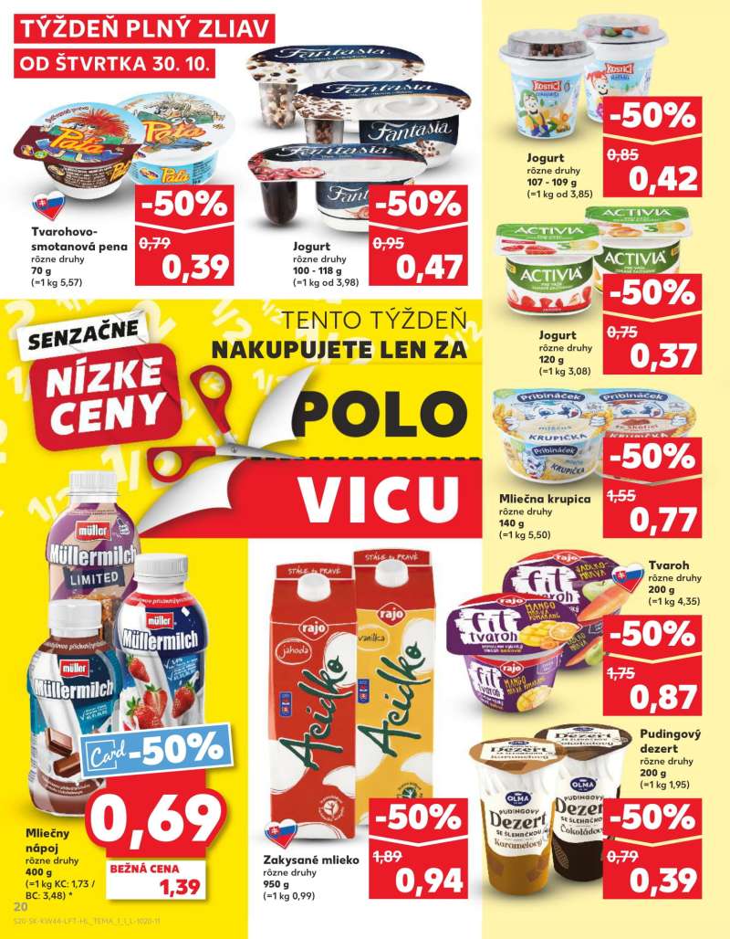 Kaufland Szlovákia Akciós Újság 20 oldal