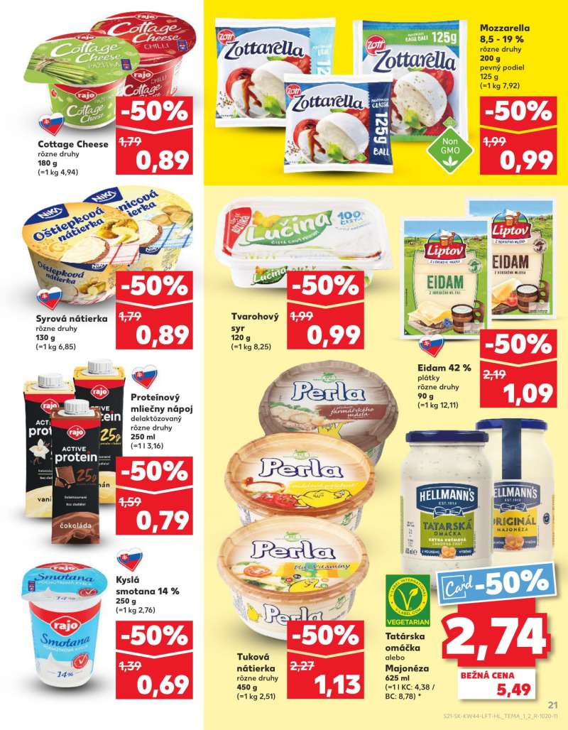 Kaufland Szlovákia Akciós Újság 21 oldal