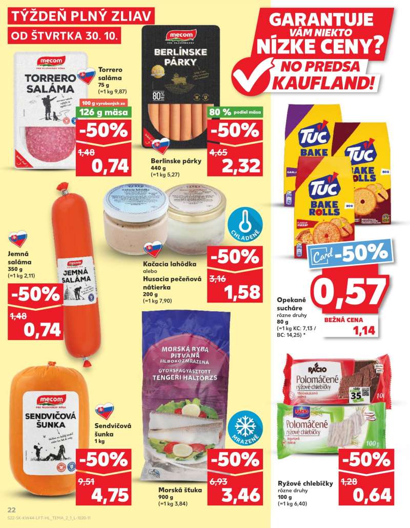 Kaufland Szlovákia Akciós Újság 22 oldal