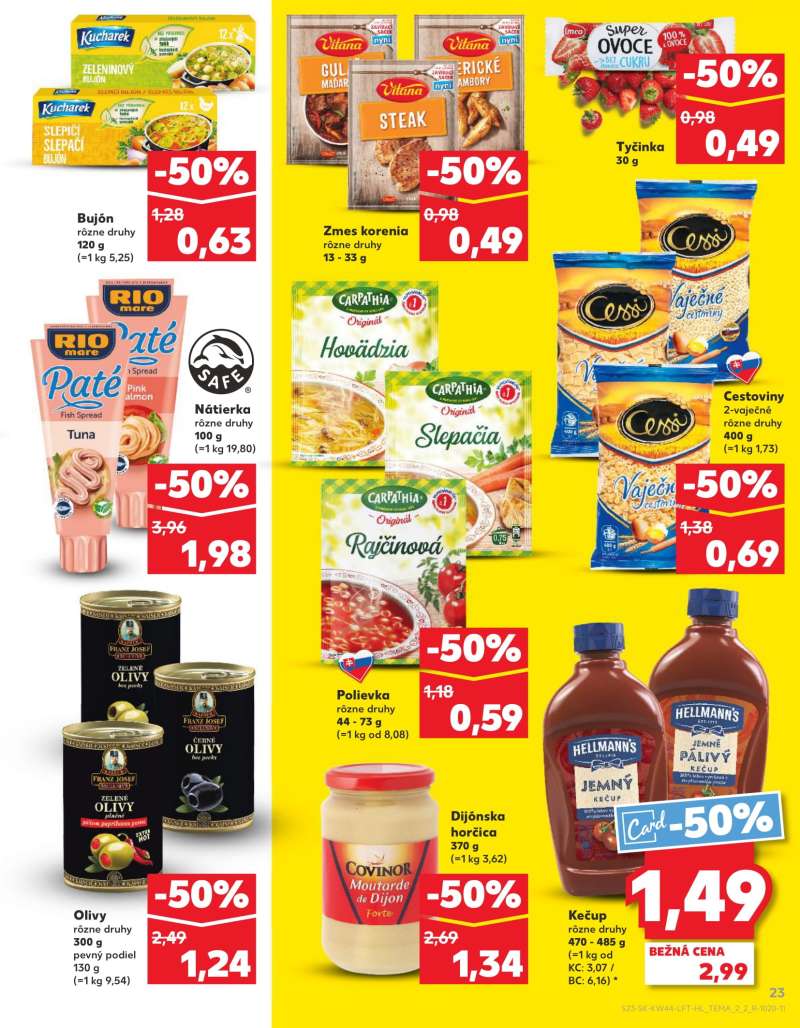 Kaufland Szlovákia Akciós Újság 23 oldal