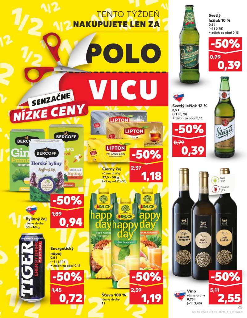 Kaufland Szlovákia Akciós Újság 25 oldal