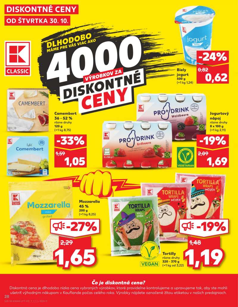 Kaufland Szlovákia Akciós Újság 28 oldal