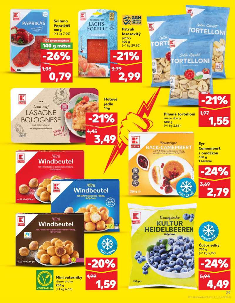 Kaufland Szlovákia Akciós Újság 29 oldal