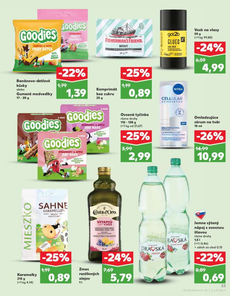 Kaufland Szlovákia Akciós Újság 33 oldal