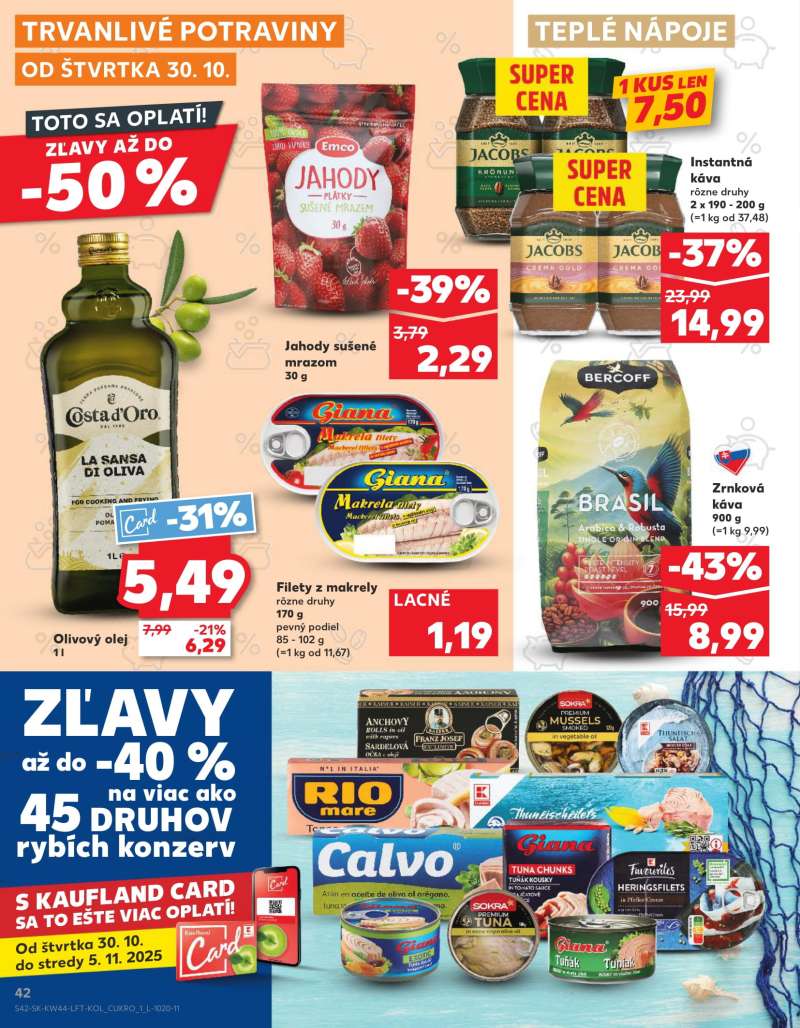 Kaufland Szlovákia Akciós Újság 42 oldal