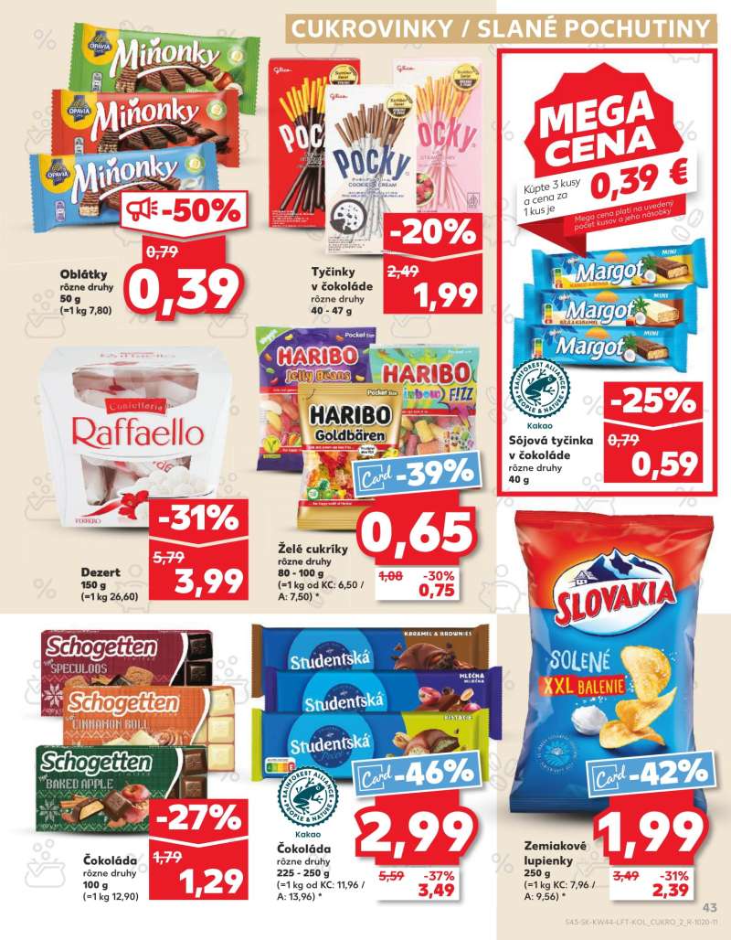 Kaufland Szlovákia Akciós Újság 43 oldal