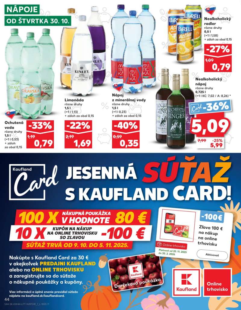 Kaufland Szlovákia Akciós Újság 44 oldal