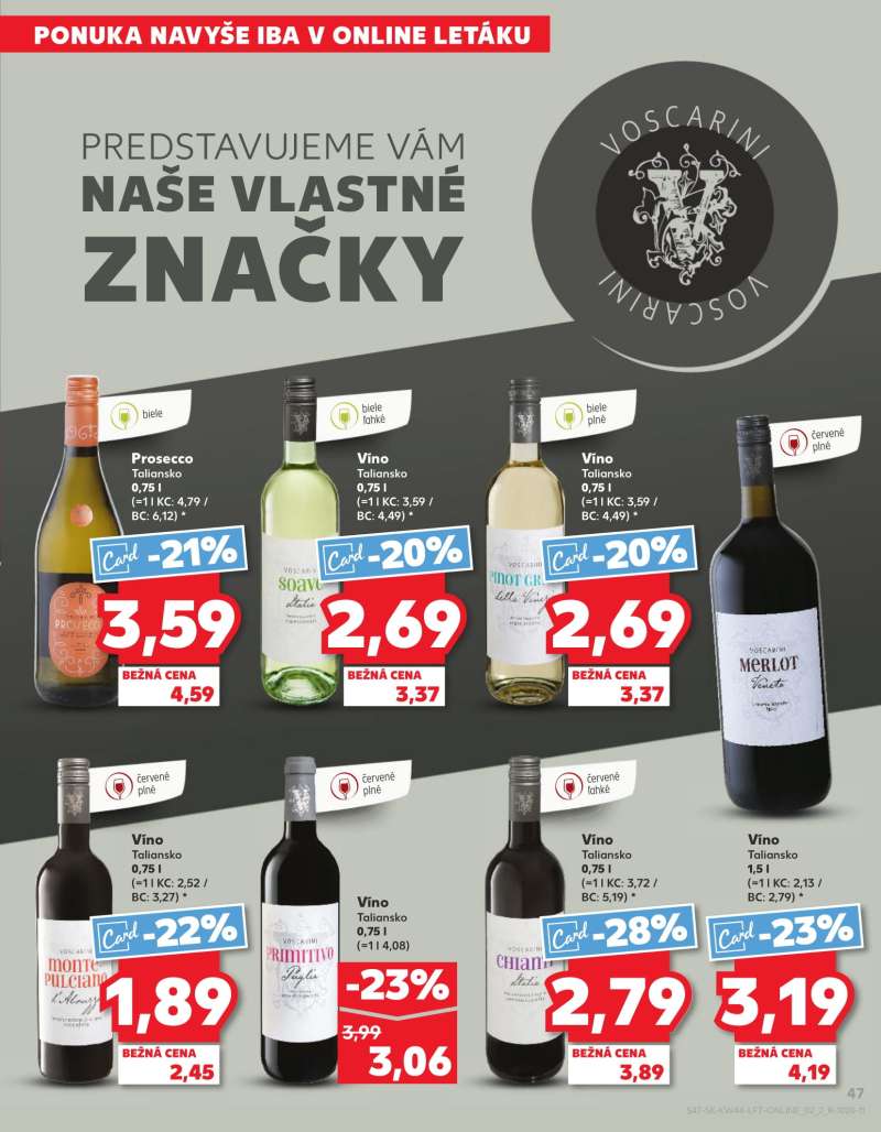 Kaufland Szlovákia Akciós Újság 47 oldal