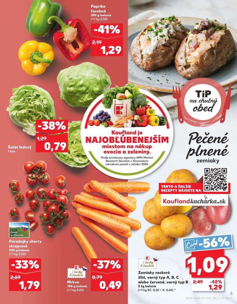 Kaufland Szlovákia Akciós Újság 5 oldal