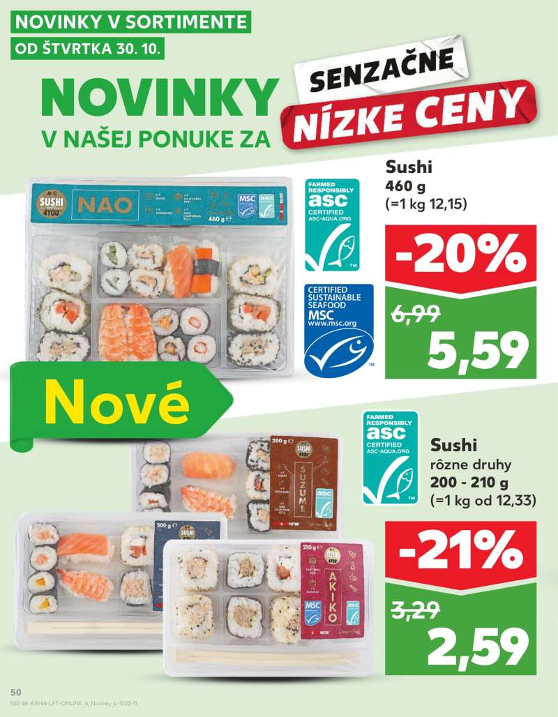 Kaufland Szlovákia Akciós Újság 50 oldal