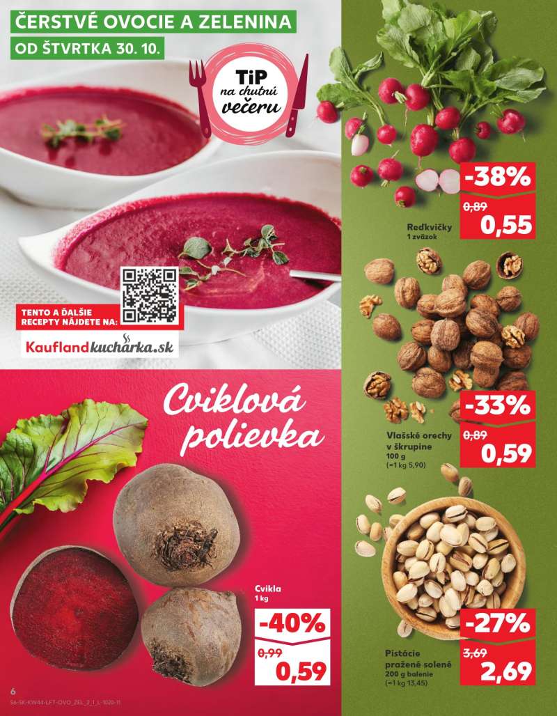 Kaufland Szlovákia Akciós Újság 6 oldal
