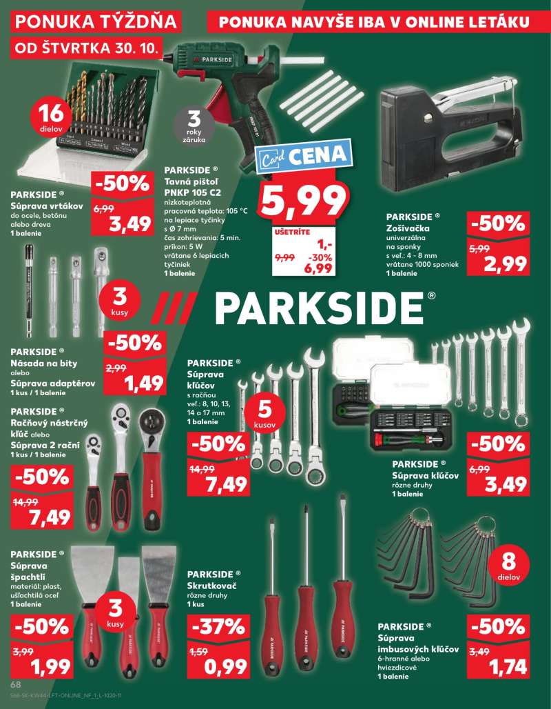 Kaufland Szlovákia Akciós Újság 68 oldal