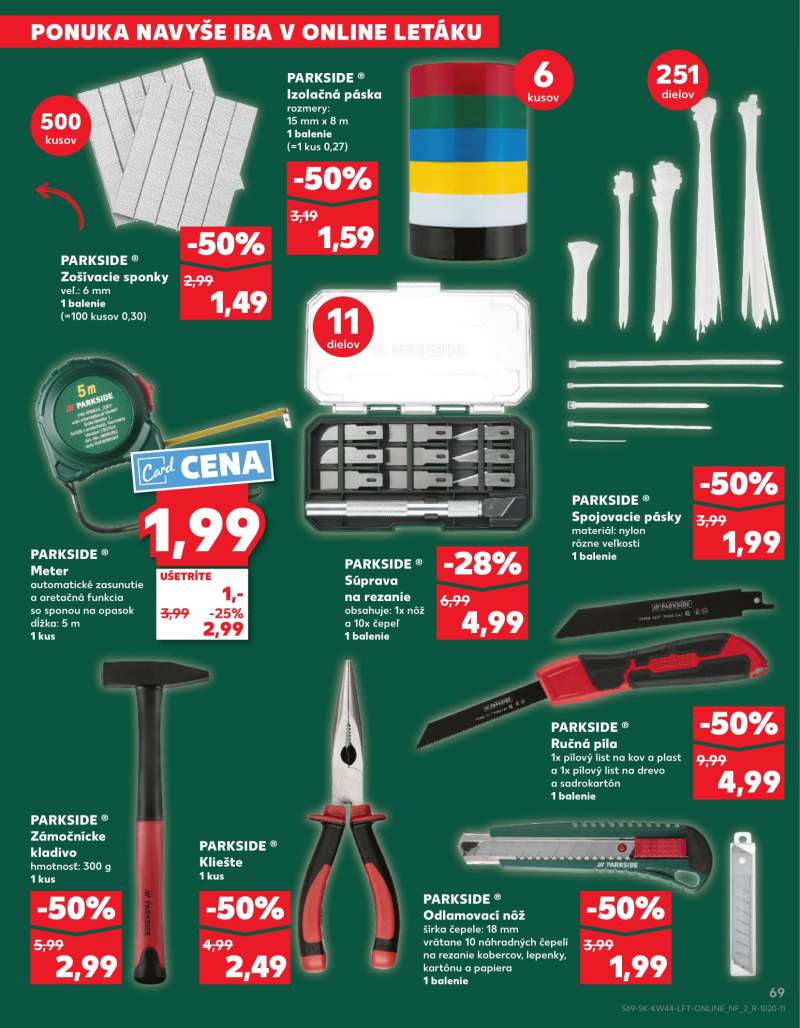 Kaufland Szlovákia Akciós Újság 69 oldal