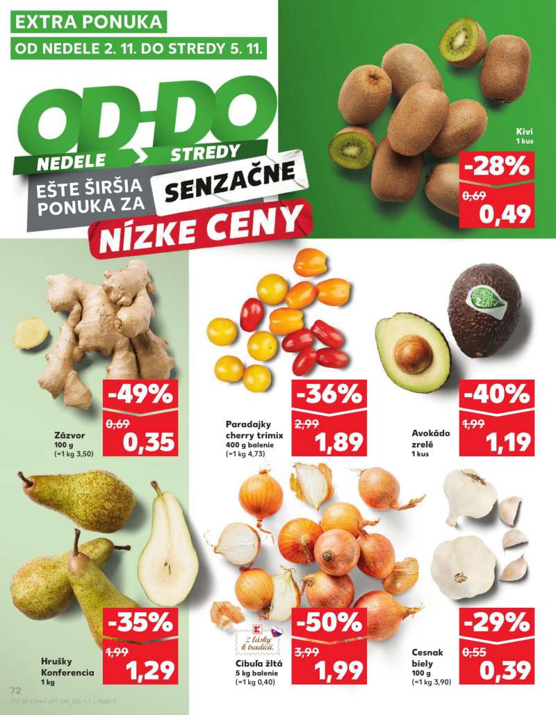 Kaufland Szlovákia Akciós Újság 72 oldal