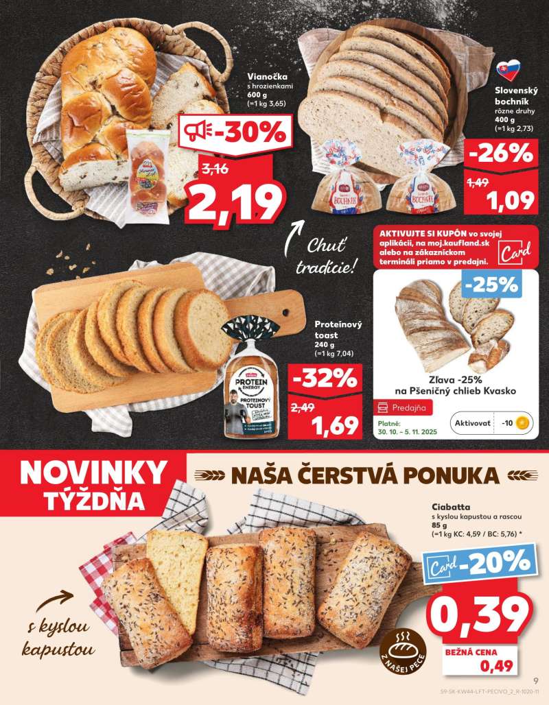 Kaufland Szlovákia Akciós Újság 9 oldal