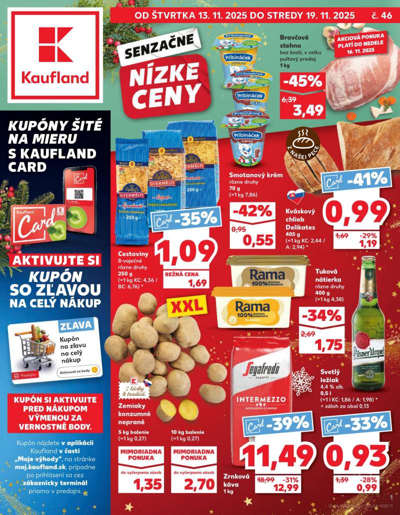 Kaufland Szlovákia Akciós Újság 1 oldal