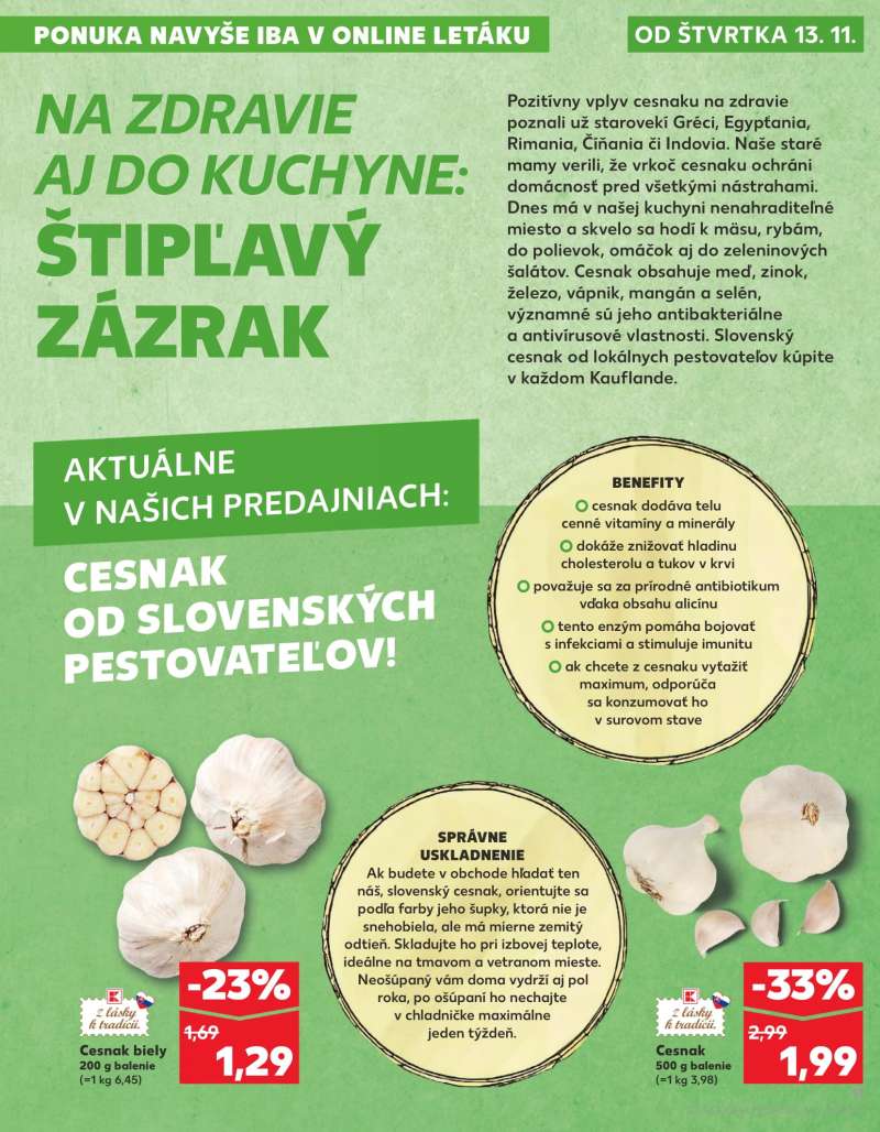 Kaufland Szlovákia Akciós Újság 11 oldal