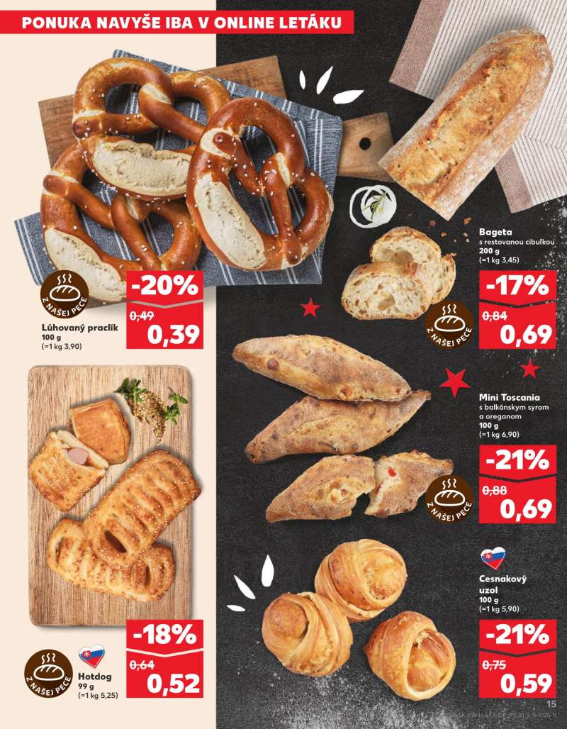 Kaufland Szlovákia Akciós Újság 15 oldal