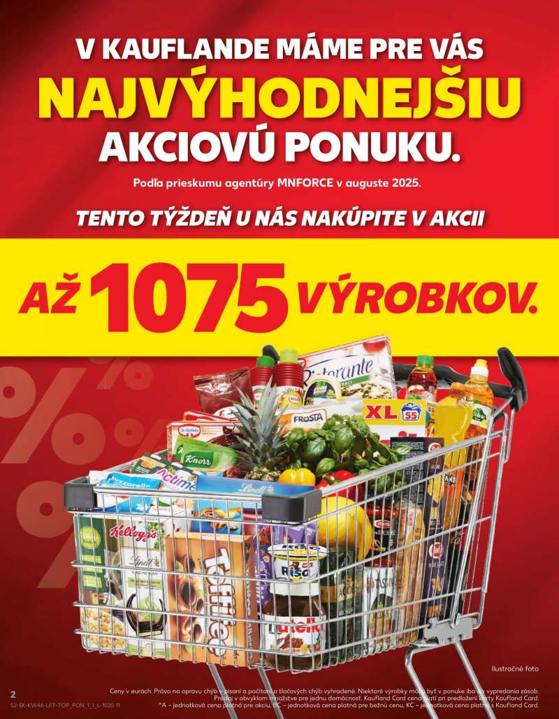Kaufland Szlovákia Akciós Újság 2 oldal