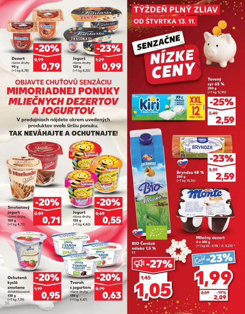 Kaufland Szlovákia Akciós Újság 30 oldal