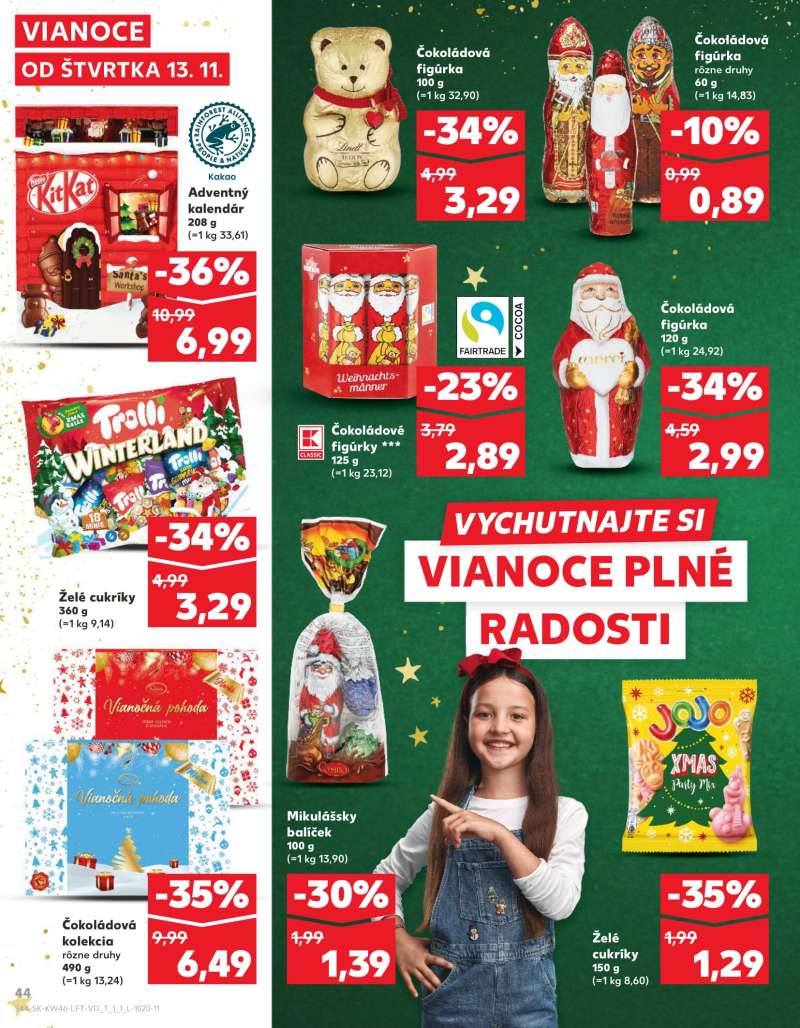 Kaufland Szlovákia Akciós Újság 44 oldal