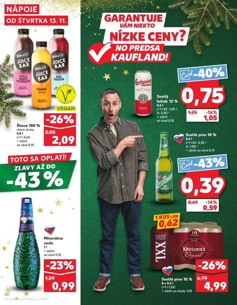 Kaufland Szlovákia Akciós Újság 50 oldal