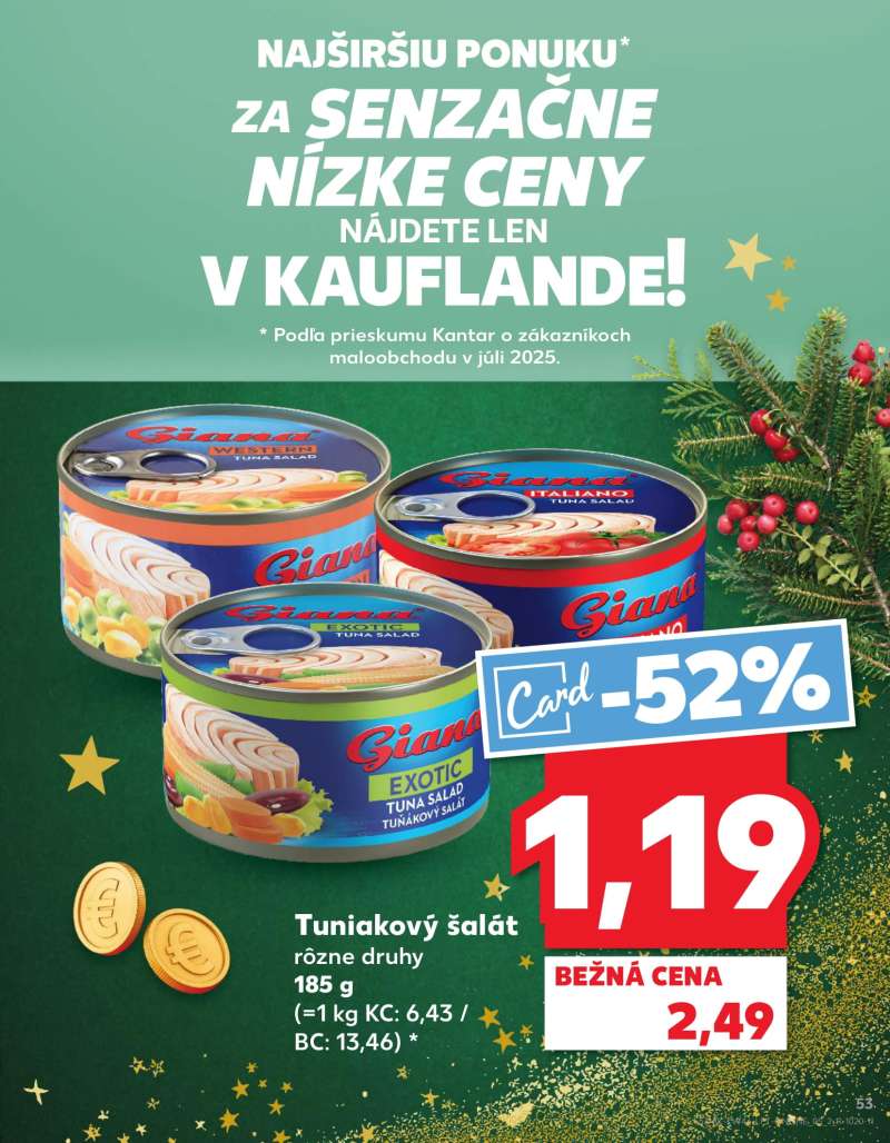 Kaufland Szlovákia Akciós Újság 53 oldal