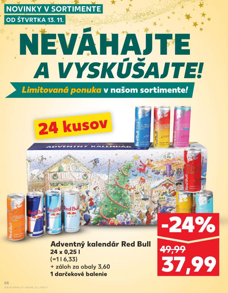 Kaufland Szlovákia Akciós Újság 54 oldal