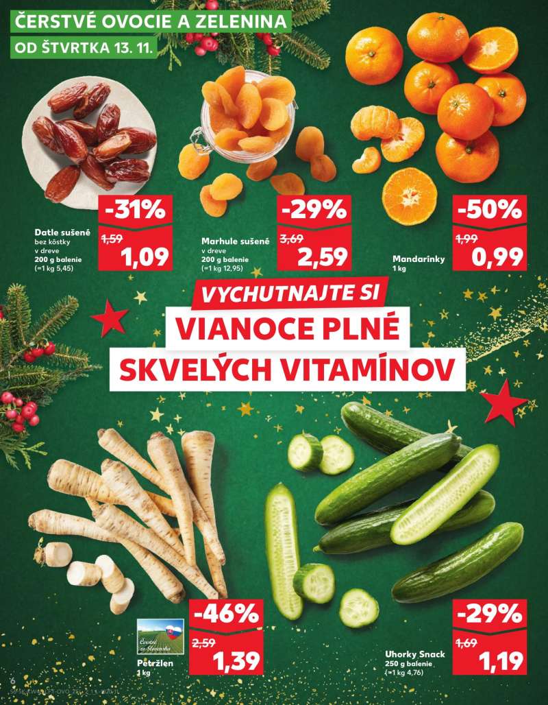 Kaufland Szlovákia Akciós Újság 6 oldal