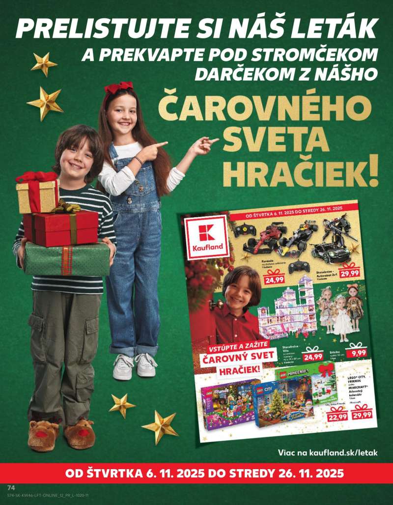 Kaufland Szlovákia Akciós Újság 74 oldal