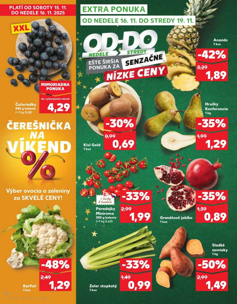 Kaufland Szlovákia Akciós Újság 76 oldal