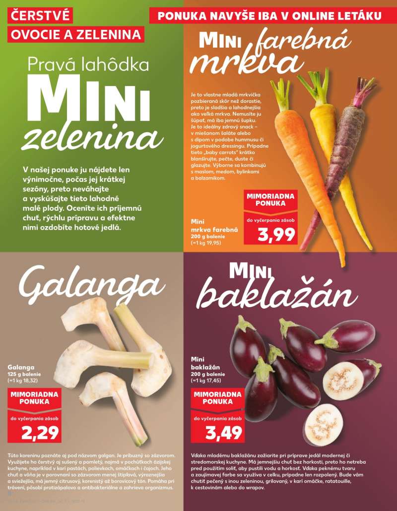 Kaufland Szlovákia Akciós Újság 8 oldal