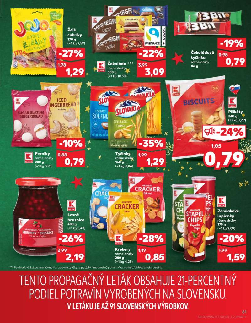 Kaufland Szlovákia Akciós Újság 81 oldal