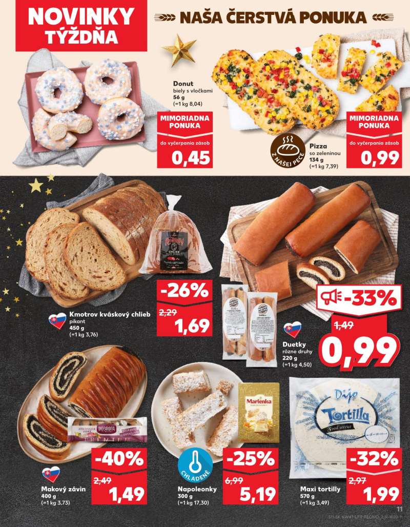 Kaufland Szlovákia Akciós Újság 11 oldal