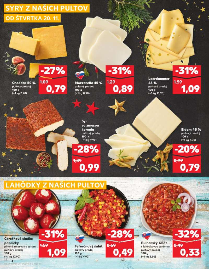 Kaufland Szlovákia Akciós Újság 18 oldal