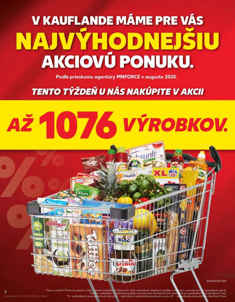 Kaufland Szlovákia Akciós Újság 2 oldal