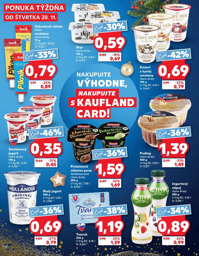 Kaufland Szlovákia Akciós Újság 20 oldal