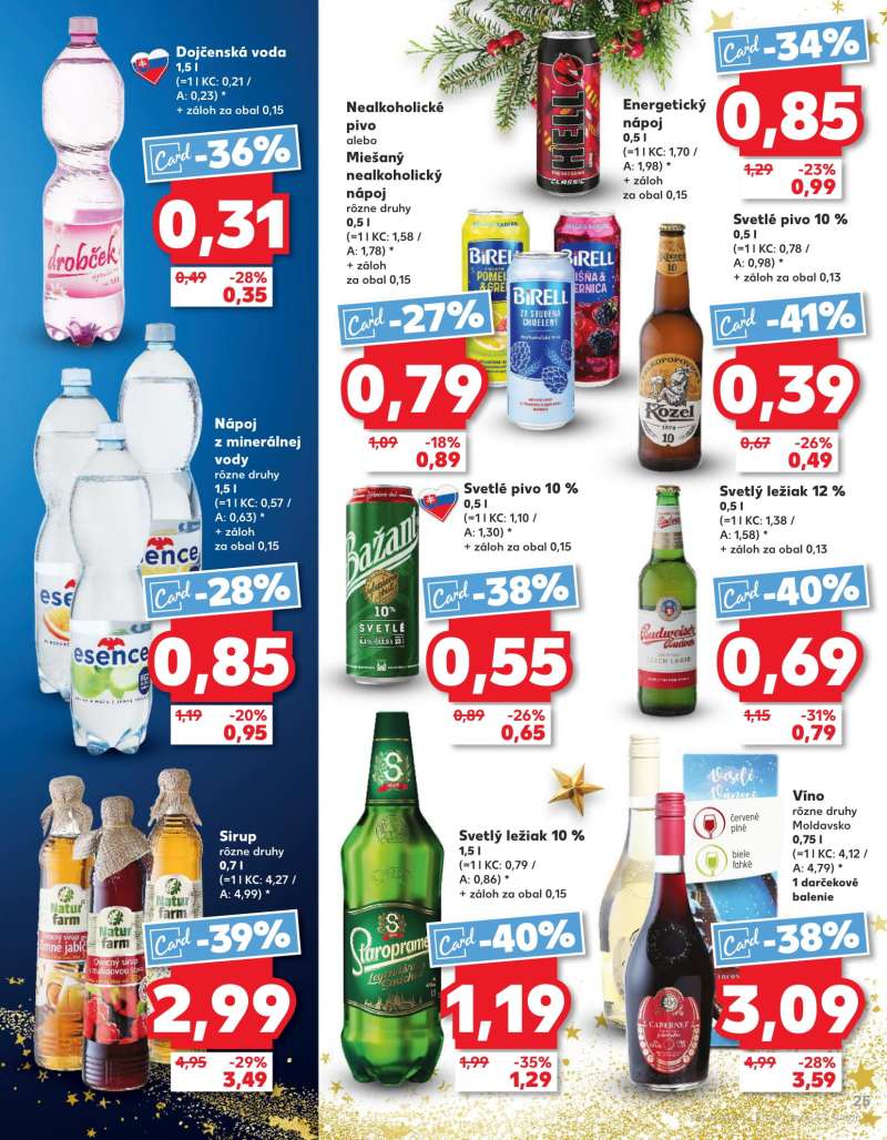 Kaufland Szlovákia Akciós Újság 25 oldal