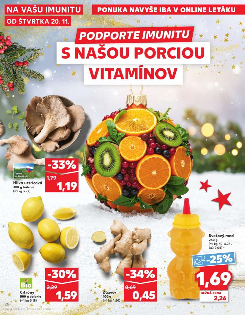 Kaufland Szlovákia Akciós Újság 28 oldal
