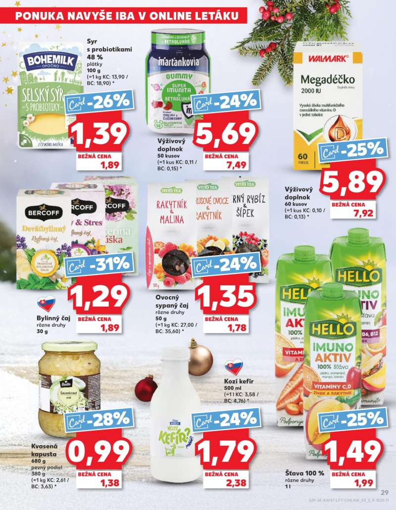 Kaufland Szlovákia Akciós Újság 29 oldal