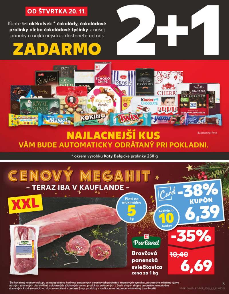 Kaufland Szlovákia Akciós Újság 3 oldal