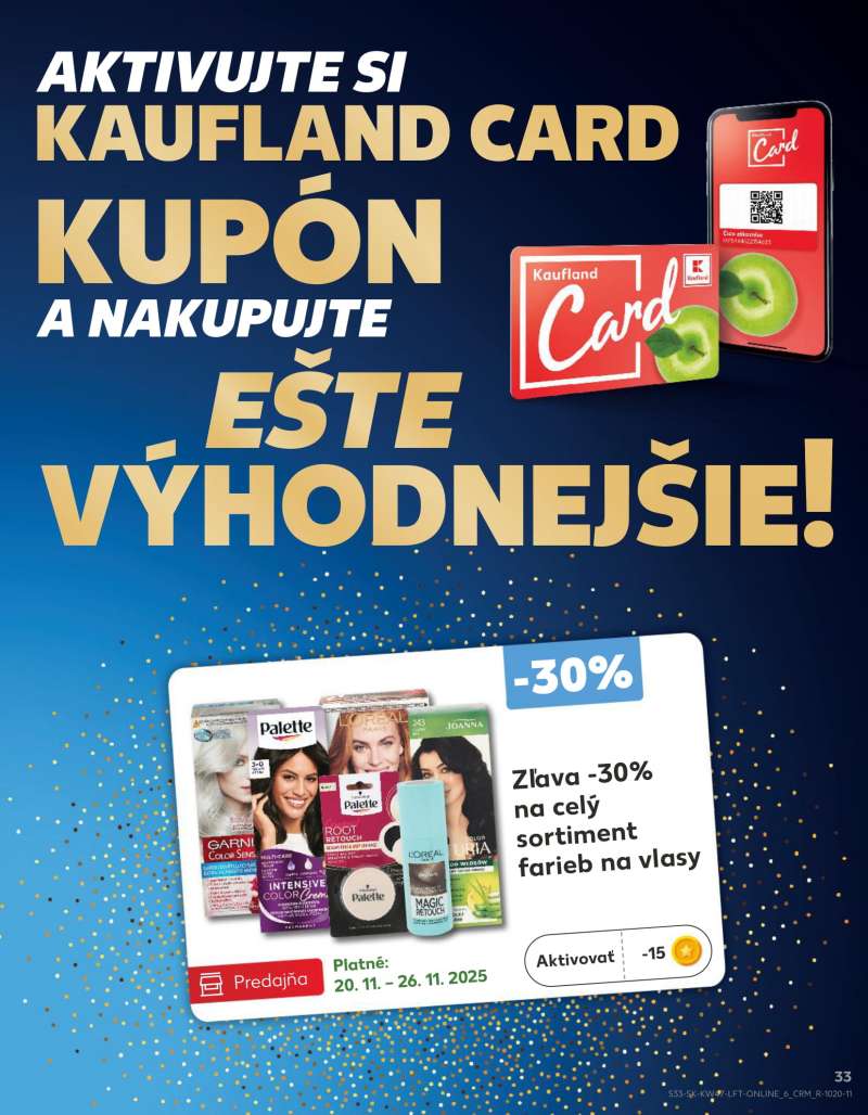 Kaufland Szlovákia Akciós Újság 33 oldal