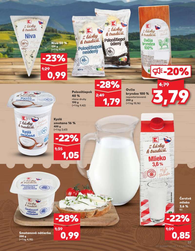 Kaufland Szlovákia Akciós Újság 37 oldal