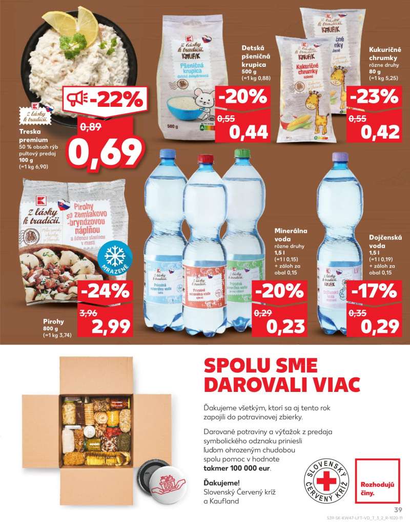 Kaufland Szlovákia Akciós Újság 39 oldal