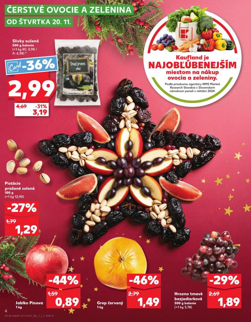 Kaufland Szlovákia Akciós Újság 4 oldal
